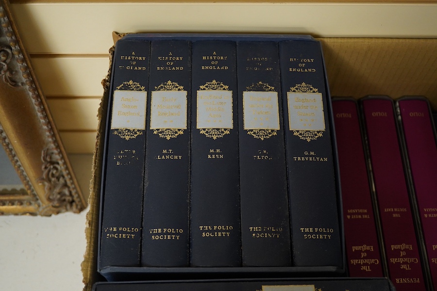 A collection of folio society books, to include The Greek Myths Vols I & II. Condition - fair